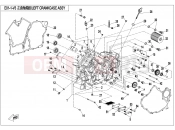 CFMOTO 2017 SSV ZFORCE 1000 (CF1000UTR-2) LEFT CRANKCASE ASSY - E01-1-V3