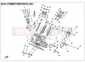 CFMOTO 2017 SSV ZFORCE 1000 (CF1000UTR-2) CYLINDER HEAD NO.2 ASSY - E02-6-V1