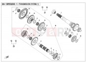 CFMOTO 2017 SSV ZFORCE 1000 (CF1000UTR-2) TRANSMISSION SYSTEM(1) - E06-1