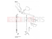 SUZUKI DR-Z400S K7 (2007) (E03,E28,E33) 41 - HANDLEBAR