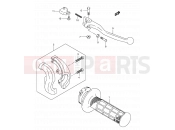 SUZUKI DR-Z400S K7 (2007) (E03,E28,E33) 42 - RIGHT HANDLE LEVER