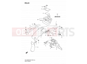 SUZUKI DR-Z400S K7 (2007) (E03,E28,E33) 44 - REAR FENDER