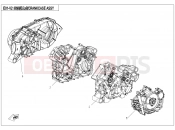 CFMOTO ZFORCE 1000 (CF1000UTR-2) CRANKCASE ASSY - E01-V2