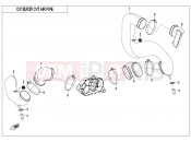 CFMOTO ZFORCE 1000 (CF1000UTR-2) CVT AIR PIPE - F00-2-V2