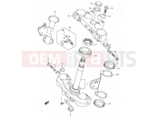 SUZUKI DR-Z400S K7 (2007) (E03,E28,E33) 48 - FRONT FORK BRACKET