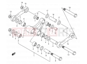 SUZUKI DR-Z400S K7 (2007) (E03,E28,E33) 54 - REAR CUSHION LEVER