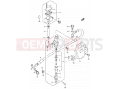 SUZUKI DR-Z400S K7 (2007) (E03,E28,E33) 57 - REAR MASTER CYLINDER