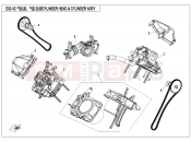 CFMOTO ZFORCE 1000 (CF1000UTR-2) CYLINDER HEAD @^ CYLINDER ASSY - E02-V2