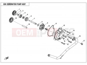 CFMOTO 2021 SSV ZFORCE 1000 (CF1000UTR-2) WATER PUMP ASSY.