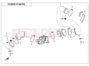 CFMOTO 2021 SSV ZFORCE 1000 (CF1000UTR-2) CVT AIR PIPE