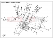 CFMOTO 2021 SSV ZFORCE 1000 (CF1000UTR-2) CYLINDER HEAD NO.2 ASSY - E02-6-V4