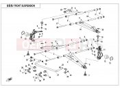 CFMOTO ZFORCE 1000 (CF1000UTR-B) FRONT SUSPENSION - F05-1-V2