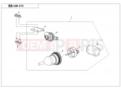 CFMOTO 2021 SSV ZFORCE 1000 (CF1000UTR-B) LOCK KIT - F01