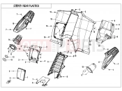 CFMOTO 2021 SSV ZFORCE 1000 (CF1000UTR-B) REAR PLASTIC - F04-6