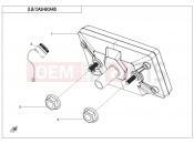 CFMOTO 2021 SSV ZFORCE 1000 (CF1000UTR-B) DASHBOARD - F17