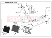 CFMOTO 2021 SSV ZFORCE 1000 (CF1000UTR-B) COOLING SYSTEM - F18-V1