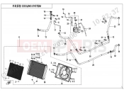 CFMOTO 2021 SSV ZFORCE 1000 (CF1000UTR-B) COOLING SYSTEM - F18-V3