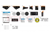 CFMOTO 2021 SSV ZFORCE 1000 (CF1000UTR-B) WARNING LABEL - F19-2