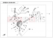 CFMOTO 2021 SSV ZFORCE 1000 (CF1000UTR-B) OIL COOLING SYSTEM - E07-2-V1