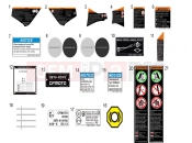 CFMOTO ZFORCE 1000 (CF1000UTR-B) WARNING LABEL - F19-2