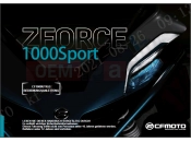 CFMOTO ZFORCE 1000 (CF1000UTR-B) OWNER\'S MANUAL(GERMAN) - F38-B