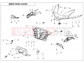 CFMOTO 2024 SSV ZFORCE 1000 (CF1000UTR-C) FRONT PLASTICS - F04-1