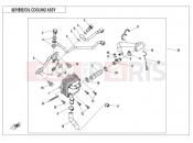 CFMOTO 2024 SSV ZFORCE 1000 (CF1000UTR-C) OIL COOLING SYSTEM - E07-2