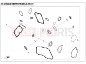 CFMOTO 2024 SSV ZFORCE 1000 (CF1000UTR-C) ENGINE OIL SEAL @^O-RING SET - E30