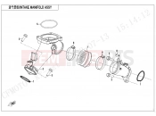 CFMOTO 2025 SSV ZFORCE 1000 (CF1000UTR-C) INTAKE MANIFOLD ASSY - E02-5