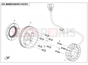 CFMOTO 2025 SSV ZFORCE 1000 (CF1000UTR-C) MAGNETO ASSY.(EPS) - E03
