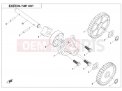 CFMOTO 2025 SSV ZFORCE 1000 (CF1000UTR-C) OIL PUMP ASSY - E07-1