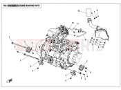 CFMOTO 2014 SSV ZFORCE 500 (CF500US) ENGINE MOUNTING PARTS - F00-1