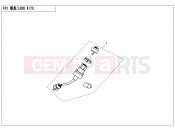 CFMOTO 2015 SSV ZFORCE 500 (CF500US) LOCK KIT - F01