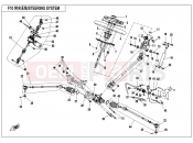 CFMOTO 2015 SSV ZFORCE 500 (CF500US) STEERING SYSTEM - F10