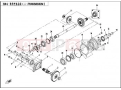 CFMOTO 2015 SSV ZFORCE 500 (CF500US) TRANSMISSION SYSTEM(â¡) - E06-2