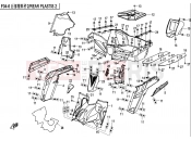 CFMOTO ZFORCE 500 (CF500US) REAR PLASTICS 2 - F04-6