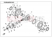 CFMOTO ZFORCE 500 (CF500US) REAR AXLE - F33