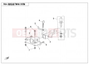 CFMOTO ZFORCE 500 (CF500US) TOWING SYSTEM(SPLIT-TYPE) - F40-A