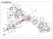 CFMOTO ZFORCE 500 (CF500US) REAR AXLE(2017) - F33-A