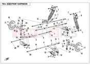 CFMOTO 2018 SSV ZFORCE 500 (CF500US) FRONT SUSPENSION(2017) - F05-A-V1