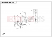 CFMOTO 2018 SSV ZFORCE 500 (CF500US) TOWING SYSTEM(SPLIT-TYPE) - F40-A