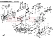 CFMOTO 2019 SSV ZFORCE 500 (CF500US) MIDDLE PLASTICS 2 - F04-4-V1