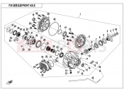 CFMOTO 2019 SSV ZFORCE 500 (CF500US) FRONT AXLE - F29-A