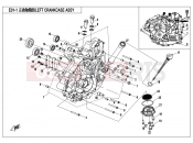CFMOTO 2019 SSV ZFORCE 500 (CF500US) LEFT CRANKCASE ASSY. - E01-1-V1