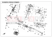 CFMOTO 2020 SSV ZFORCE 500 (CF500US) STEERING SYSTEM(EPS) - F10-B-V3