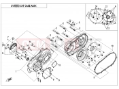 CFMOTO 2020 SSV ZFORCE 500 (CF500US) CVT CASE ASSY - E01-3-V3