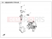 CFMOTO 2015 SSV ZFORCE 500 (CF500US-EX) ELECTRIC FITTING ASSY - F15-3