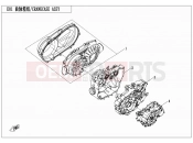 CFMOTO 2015 SSV ZFORCE 500 (CF500US-EX) CRANKCASE ASSY. - E01