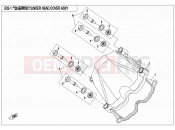 CFMOTO 2015 SSV ZFORCE 500 (CF500US-EX) CYLINDER HEAD COVER ASSY - E02-1