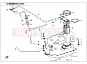 CFMOTO 2016 SSV ZFORCE 500 (CF500US-EX) FUEL SYSTEM - F12